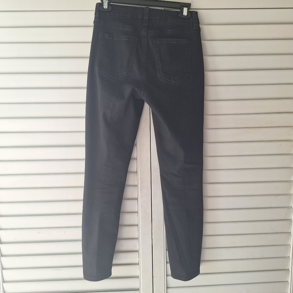 Jen7 by 7 For All Mankind Black Denim Jeans - Picture 2 of 10